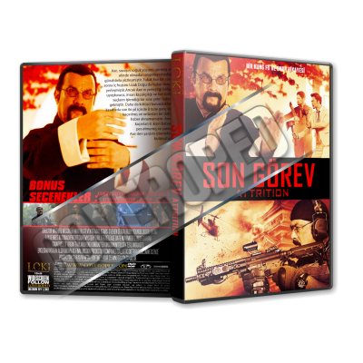 Son Görev - Attrition - 2018 Türkçe Dvd Cover Tasarımı